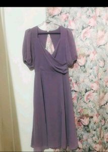 Lavender Midi Dress