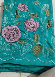 Embroidered top, bottom set 2.50 cut rehne wala he