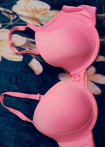 Pink Padded Bra for Women
