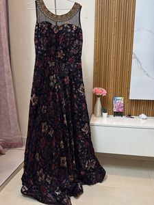 Elegant Floral Ethnic Gown