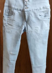 HIGH WAIST DENIM JEAN
