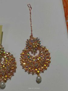 Exquisite Ethnic Kundan Jewellery Set