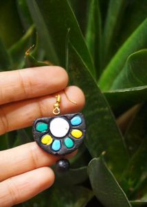 Multicolour Clay Earring