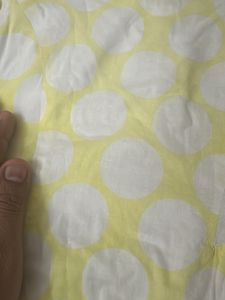 Cute Yellow Polka Dot Dress