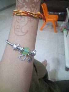 Sparkling Charm Bracelet silver plated