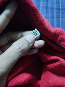 Red Comfortable Palazzos
