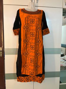 🔥SALE🔥Stunning Cotton Double Layer Kurti