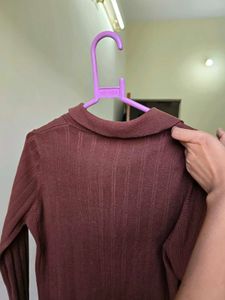 Cozy Ribbed Henley Top