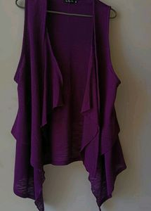 LILIA double Layered Shrug For Female (M To L)