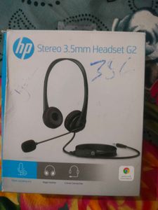 HP Stereo 3.5mm Headset G2 - Like New