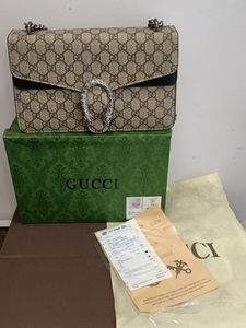 Gucci Dionysus GG Supreme Monogram Chain Shoulder