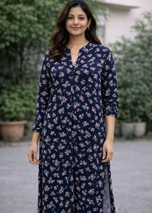 Floral Print kurti