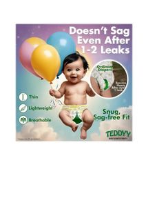 Teddyy Easy Pant Diaper (L, 9-14 Kg,56 Pieces)