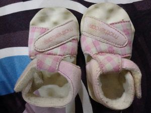 Mothercare Pink Gingham Baby Sandals