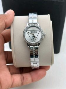 Guess Rose Gold Watch with Rhinestones