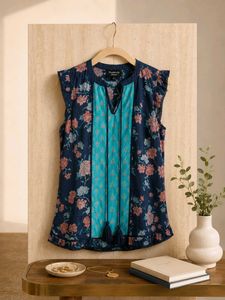 Bohemian Floral Print Top
