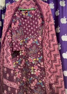 Boho cotton Full Kurta Set