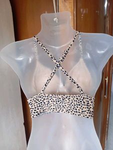Leopard Print Sports Bra