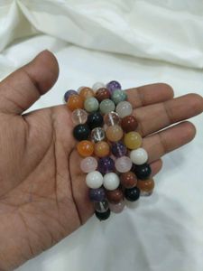 Multistone crystal Beaded Bracelet