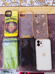 6 Assorted Phone Cases (iphone 12)
