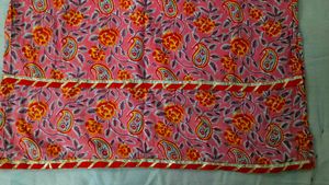 A floral print kurti