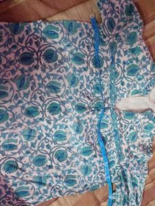 Blue Short Kurti