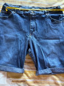Blue Denim Shorts