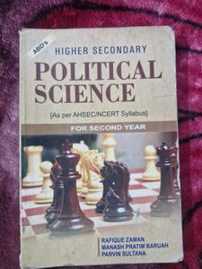 Higher Secondary Political Science Book