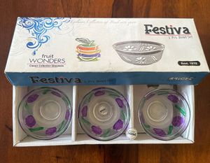 Festiva 3-Piece Bowl Set