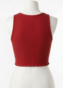 cute cherry red tank top