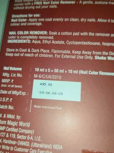 Color Essence Xotica Nail Polish Set