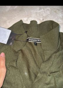 womens Olive Green Sweater