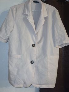 Chic Short Sleeve Blazer