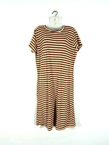Multi Color Strieped Dress For Women's