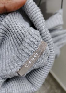 Orsay Grey Pullover Highneck Sweater
