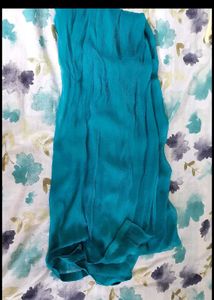 Teal Brocade Kurta