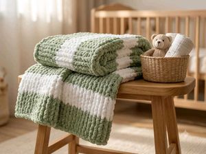 Matcha Cloud Baby Blanket