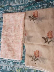 Elegant Rose Print dupatta Set of 2