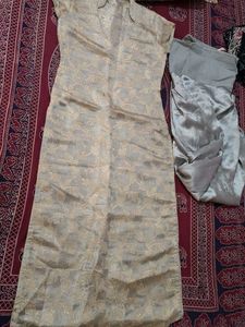 Elegant Kurta Set with Dupatta and Palazzo