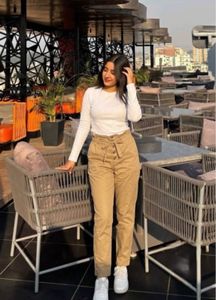 Stylish High-Waisted Pants