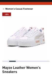 Puma Women's White Sneakers