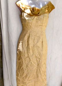 PARTY WEAR GOLD BODYCON
