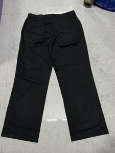 Classic Black Wide-Leg Trousers