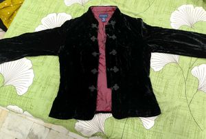 Black Velvet Jacket