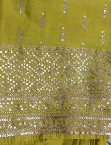 Embellished mustard Yellow Kurta