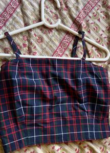 Tartan Plaid Camisole Top