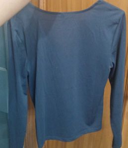 Chic Long-Sleeve V-Neck Top
