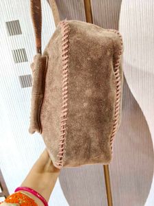 Suede Boho Crossbody Bag
