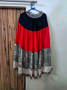 Bohemian Tiered Maxi Skirt
