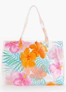🔻PRICE DROP - H&M Floral Print Transparent Bag